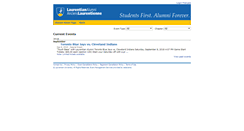 Desktop Screenshot of laurentianalumni.isetevents.com